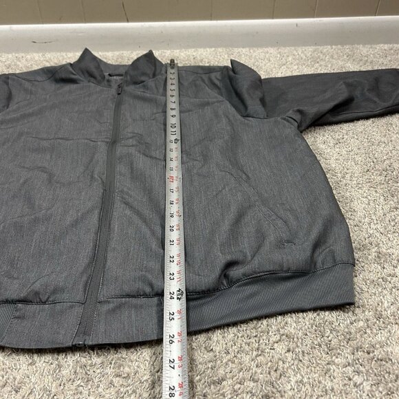 Fabletics The Foundation Women's XXL 1X Full Zip Jacket Gray Performance - Picture 7 of 12
